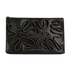 Swirling Zips Clutch, £220, Handbags, Black, Leather, Front view